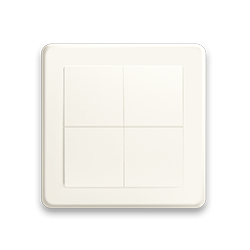 Shelly BLU Wall Switch 4 (Stand Alone)